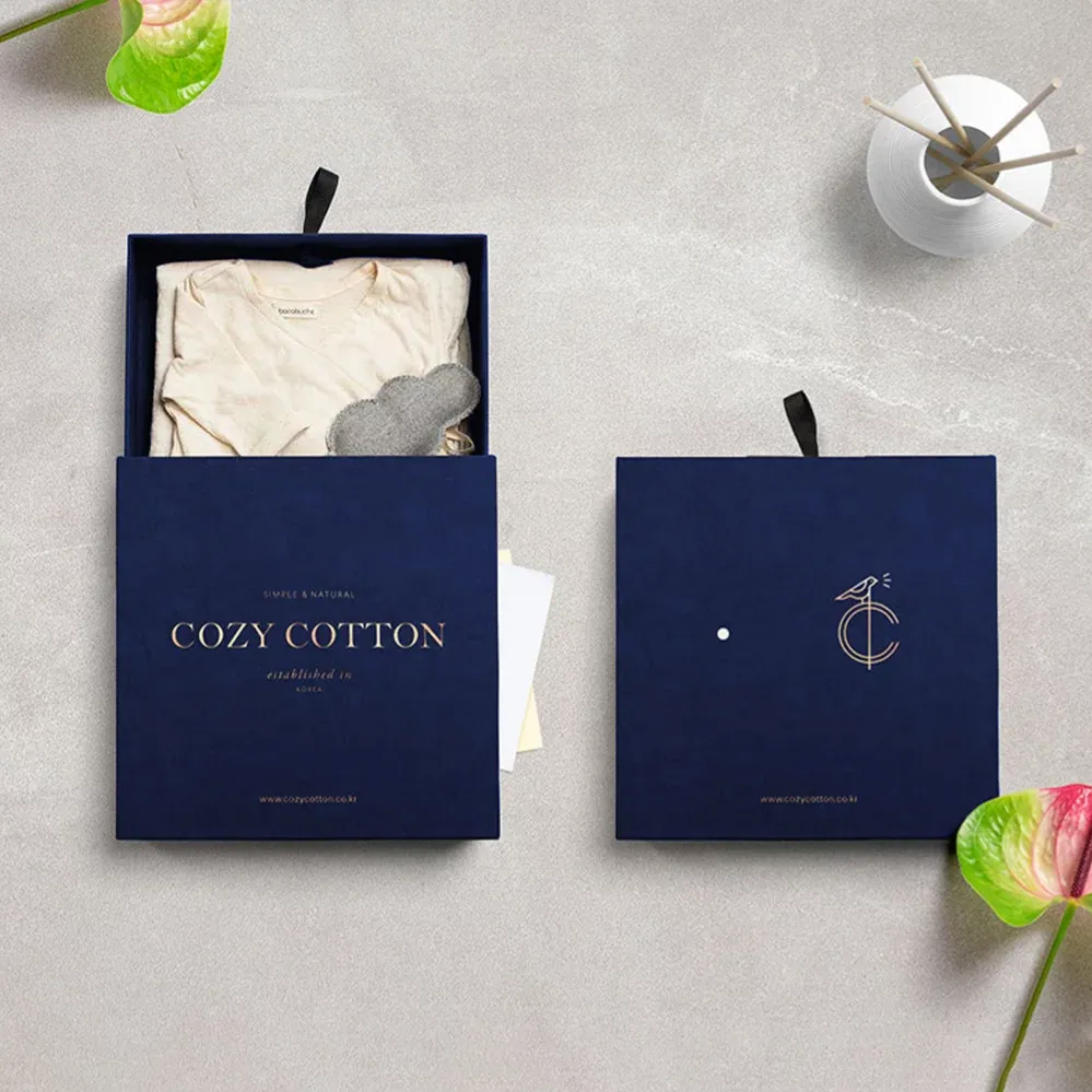 Custom clothing box