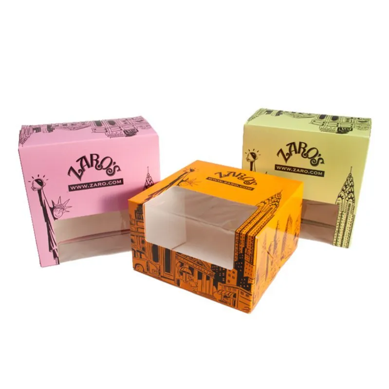 Custom Pastry Boxes with Logo for Bakeries and Dessert Shops